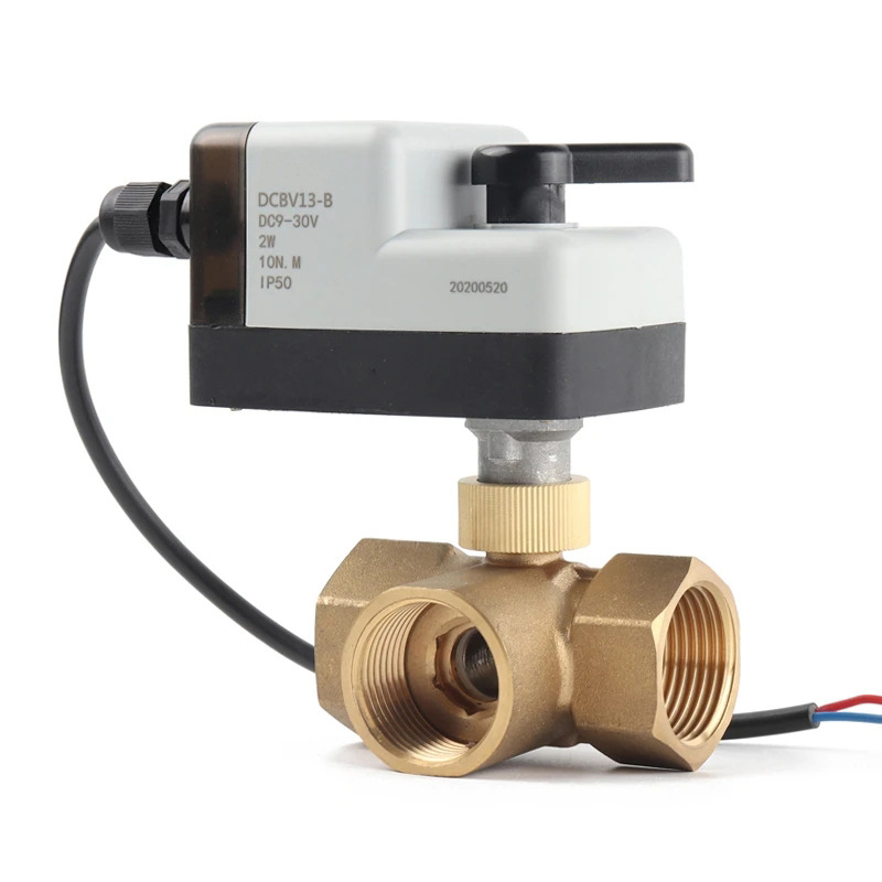 电动二通阀球阀200v24v开关量模拟量三线控制上海陶达电动球阀