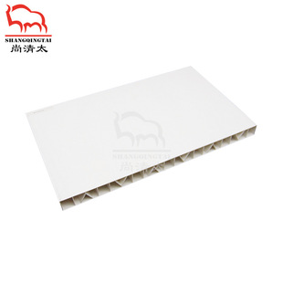 养猪场PVC中空隔板 母猪产床隔栏板 猪厂PVC围栏板 直边人字筋