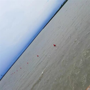 直径70公分浅水浮标内河圆锥形浮鼓 水产养殖界标海上警示浮标报