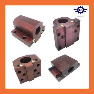 数控车床安息胶液压刀座金尚刀塔刀座锁孔刀座斜车床数控刀塔刀座