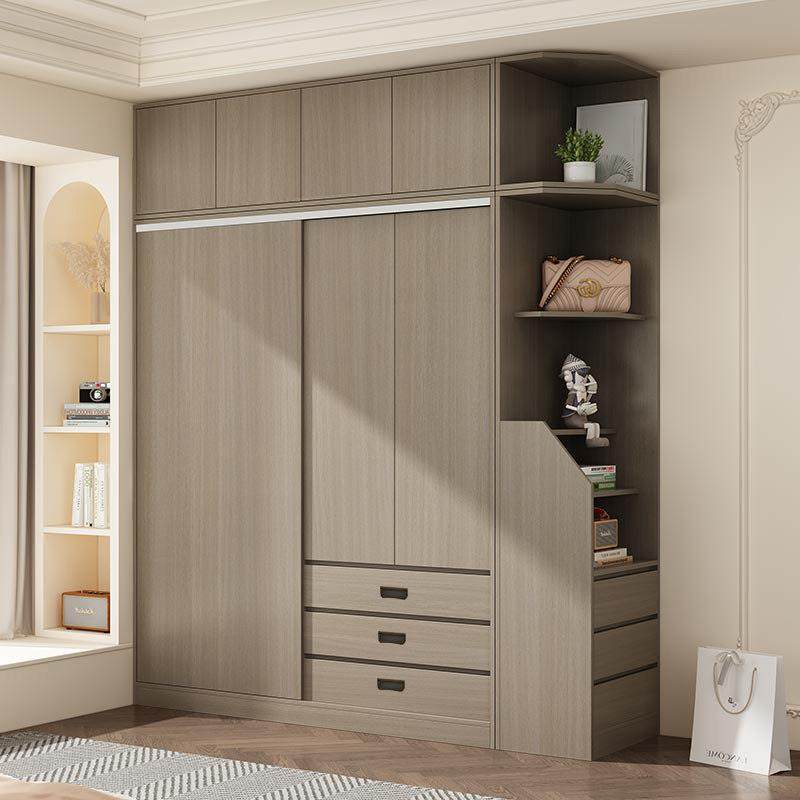 2023新款现代简约实木自由组合款推拉门衣柜卧室家用可定制衣柜,住宅家具,自由组合衣柜,淘宝优惠券,粉丝福利购,淘宝优惠卷