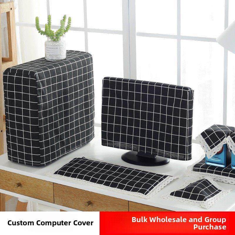 全包电脑防尘罩，全包液晶显示器防尘罩，防尘田园台式电脑防尘罩