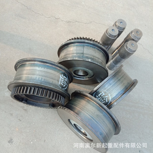 龙门吊主动被动行车轮 天车行走轮 工厂销售 直径300LD行车轮