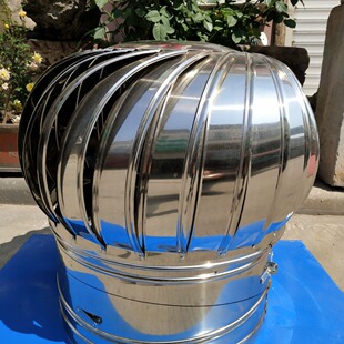300型201 304不锈钢风球无动力风帽室外通风器烟道屋顶通风自动换