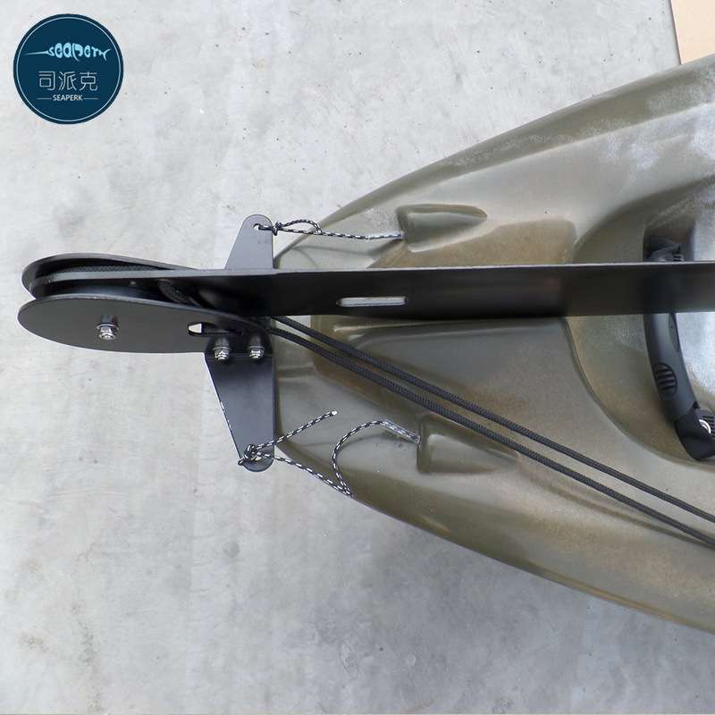 皮划艇专用尾舵方向舵船舵可调尾舵 皮划艇动力配件脚蹬组合