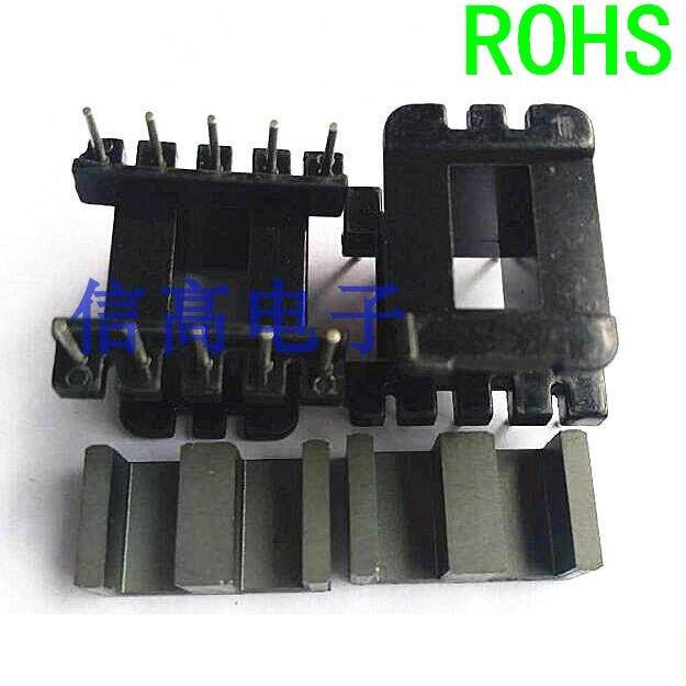 EE1910变压器磁芯加宽骨架5+5 EE19立式加宽5+5