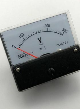 交流指针式电压表 SD-670 AC300V Analog panel meter voltmeter