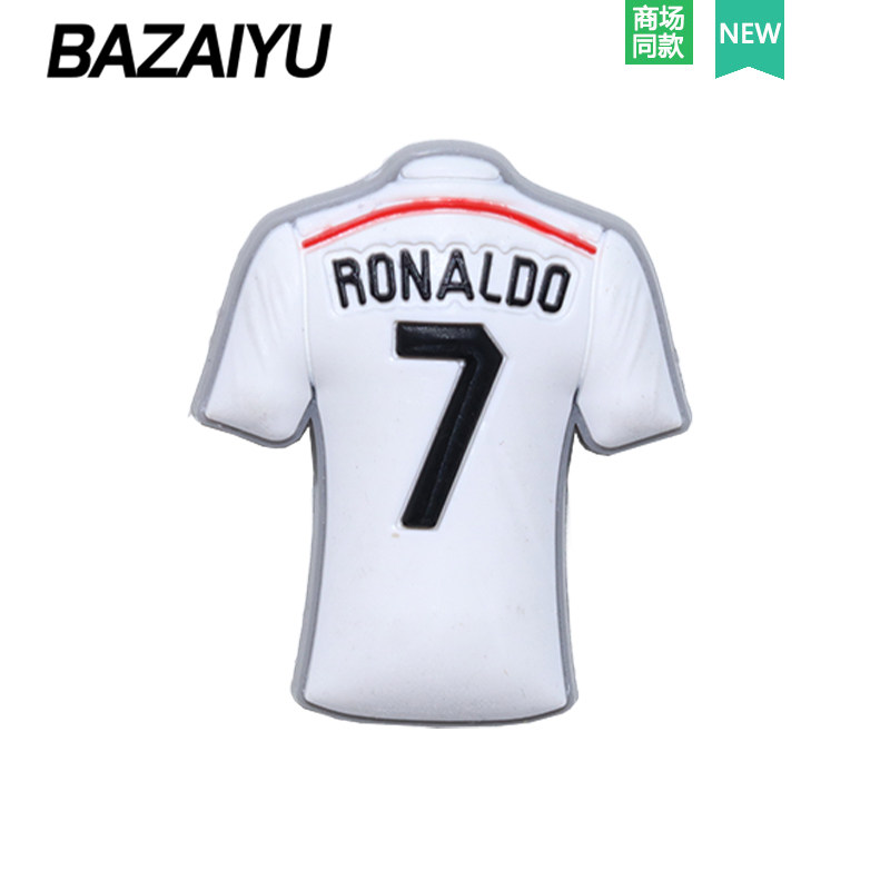 thumbnail for Baazi Fish Hole Shoes Accessories DIY Shoe Buckle Accessories European Cup Football Shoe Flower Decoration Suitable for Cross/Crocs