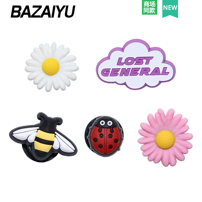 洞洞鞋配饰高级鞋扣明星同款鞋花图片