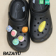 夜光蘑菇 智必星卡骆驰适配Crocs鞋 洞洞鞋 花 扣 通用配饰立体鞋