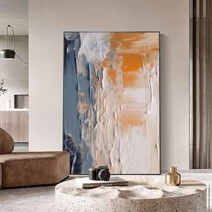 现代简约抽象肌理客厅玄关装饰壁画沙发背景装饰挂画办公室壁画
