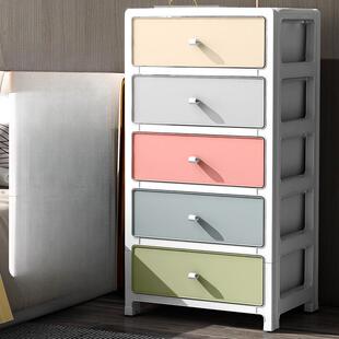 20/25/30cm夹缝收纳柜子抽屉式厨房缝隙多层卫生间窄储物柜置物架