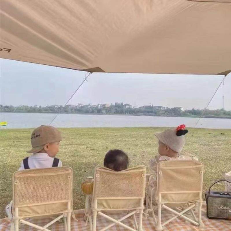 宝宝餐椅可折叠靠背儿童户外椅野餐露营拍照椅便携婴儿学坐小椅子