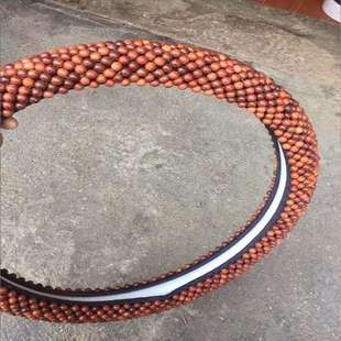 木质汽车用品方向盘套缅花0.8珠子通用型车把套工艺品家居