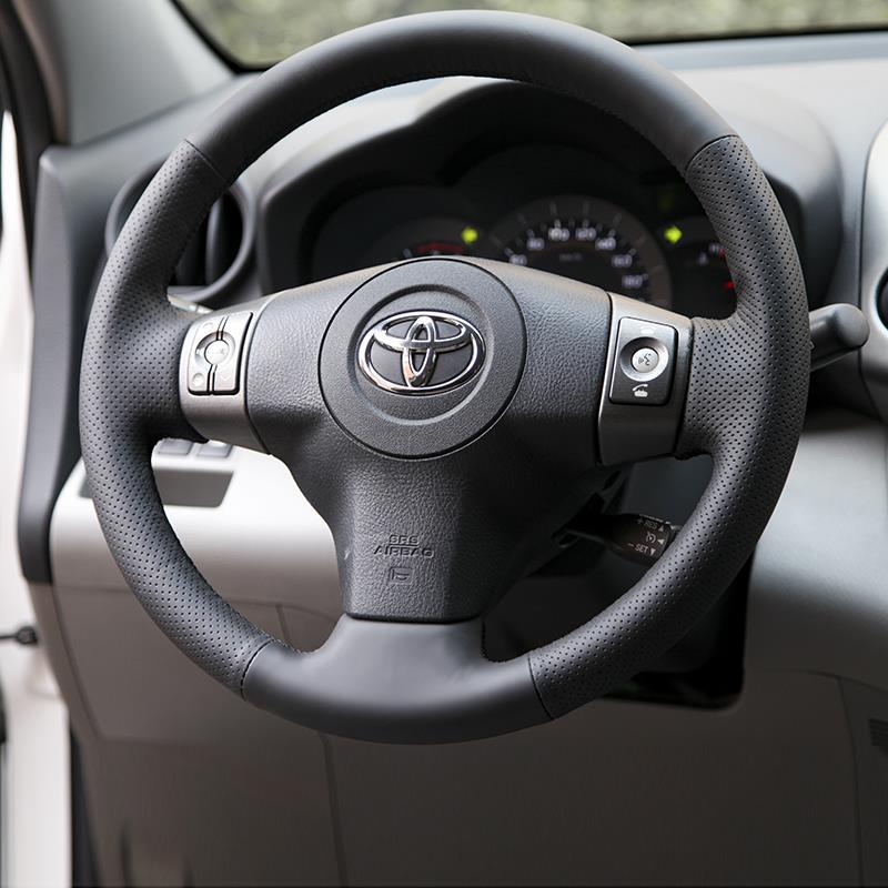 丰田RAV4荣放09-11真皮方向盘套