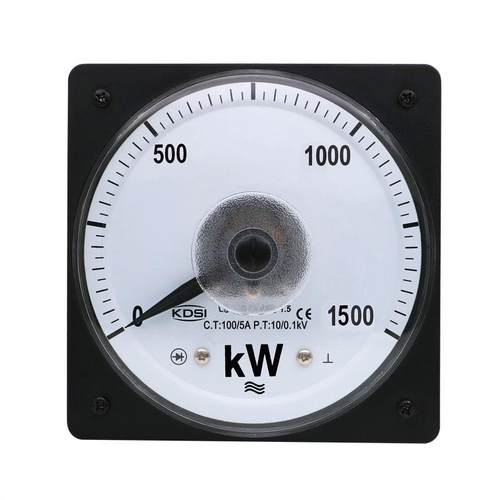 KDSI指针式功率表LS-1101500kW100/5A10/0.1kV广角度显示