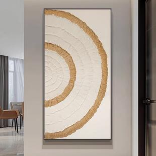 现代简约入户玄关装饰画抽象艺术极简客厅壁画奶油风走廊过道挂画