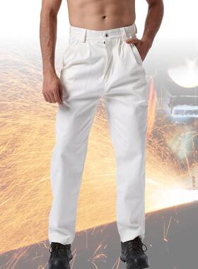 友盟AP-9710白色防火阻燃裤透气、轻便、可水洗