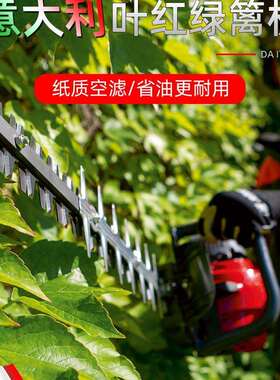 意大利叶红绿篱机TG2740P双刃绿篱机粗剪机园林绿化快速修枝机