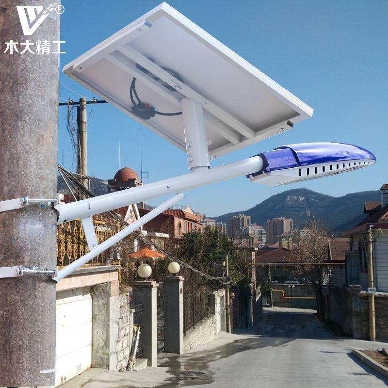 工程款大功率太阳能路灯挑臂吸墙壁灯户外家用道路照明抱杆led灯