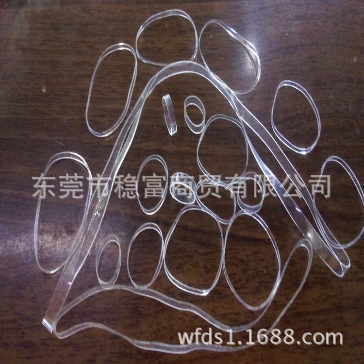 扎线 扎带 透明色 PU料 电源线 玩具厂 衣架厂用 料无卤