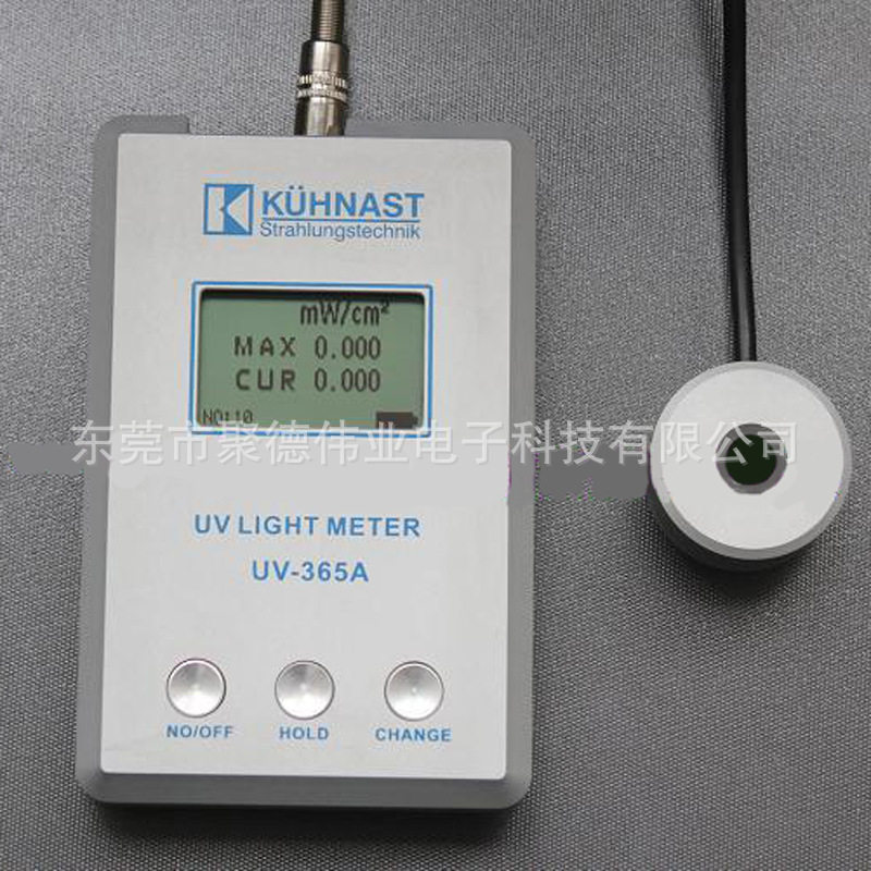 检测UV LED光源涂装固化设备UV能量计,KUHNAST 库纳斯特UV功率计