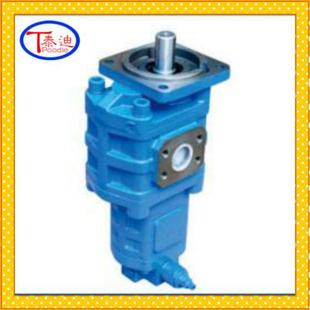 JHP2063 载机齿轮油泵11C2187 Gj1016双联齿轮泵柳工装