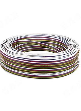 RGBWW连接线222018AWG6pin并线6pin灯具灯带延长线1007彩排线