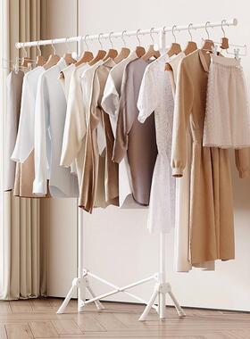 晾衣架室内家用落地折叠不占地方的卧室挂衣架小户型阳台晒衣被子