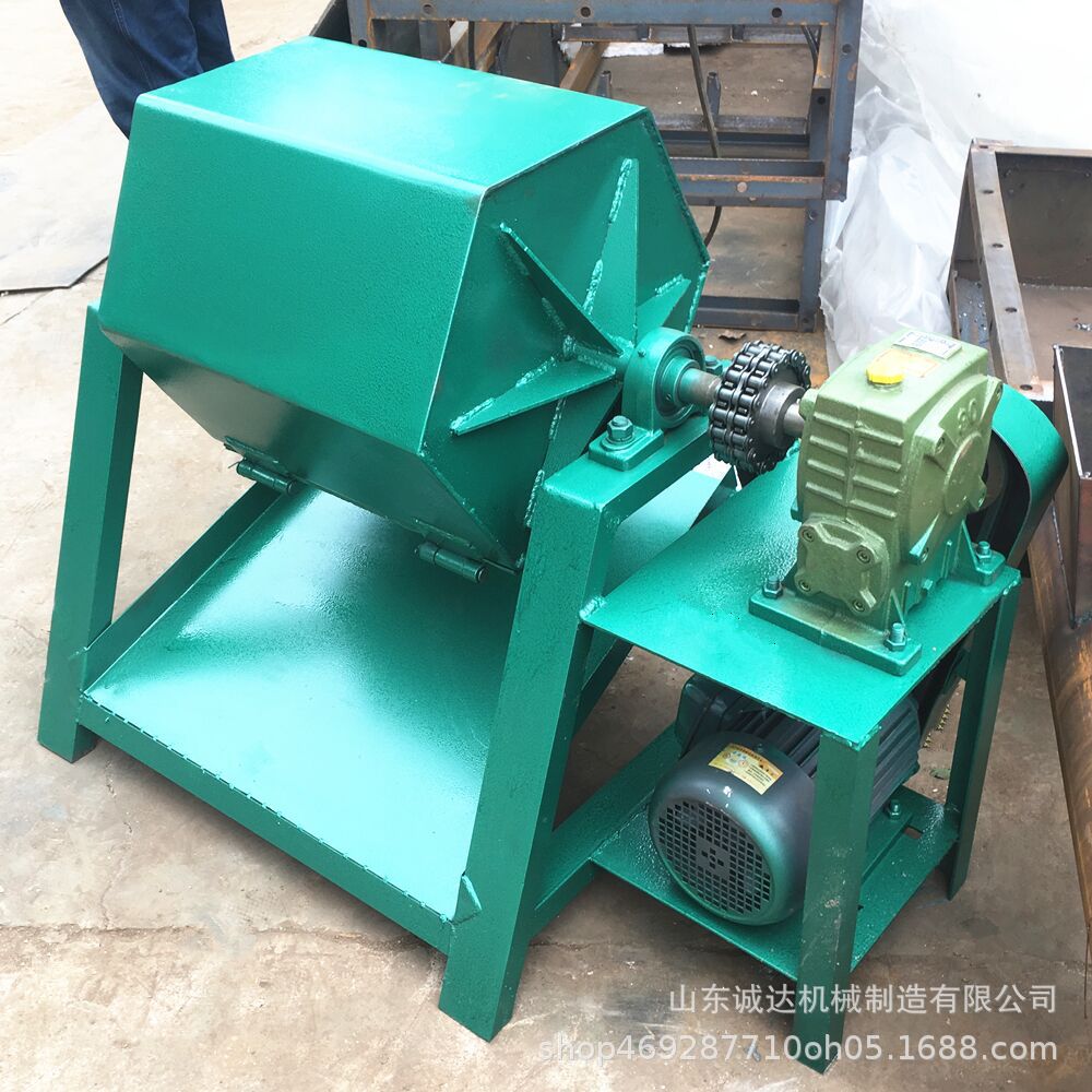 旋转六角滚筒车床零件抛光机