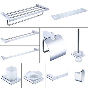 北欧式毛巾架卫生间置物架壁挂式浴室浴巾架挂件套装组合GJ2064