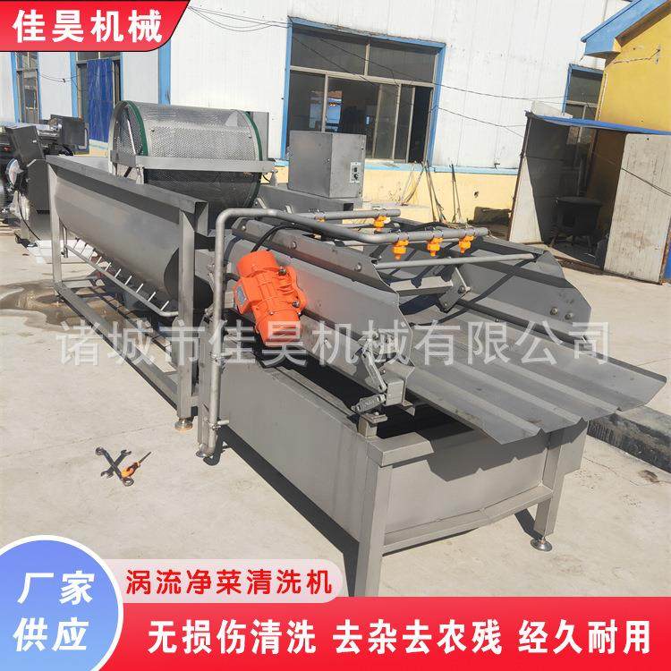 全自动果蔬清洗机商用小型水果清洗机不锈钢净菜加工清洗机设备