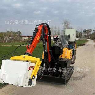 机载凿毛机混凝土凿毛机坐驾式凿毛头驾驶矮边墙拉毛机隧道凿毛机