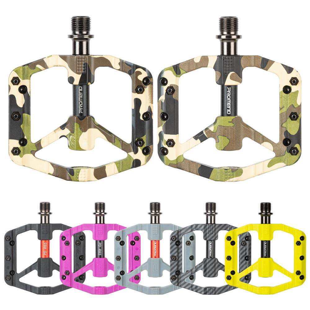 PROMEND自行车脚踏尼龙多彩3培林脚蹬山地车公路车脚踏板脚踏配件