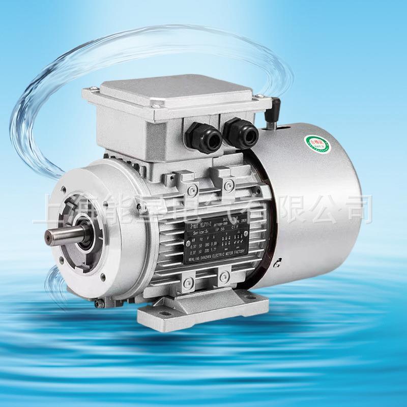 YEJ63/71/80/90铝壳电磁制动370/550/750/1.5KW刹车电机1400转立