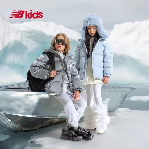 NB儿童冬季保暖羽绒服连帽外套