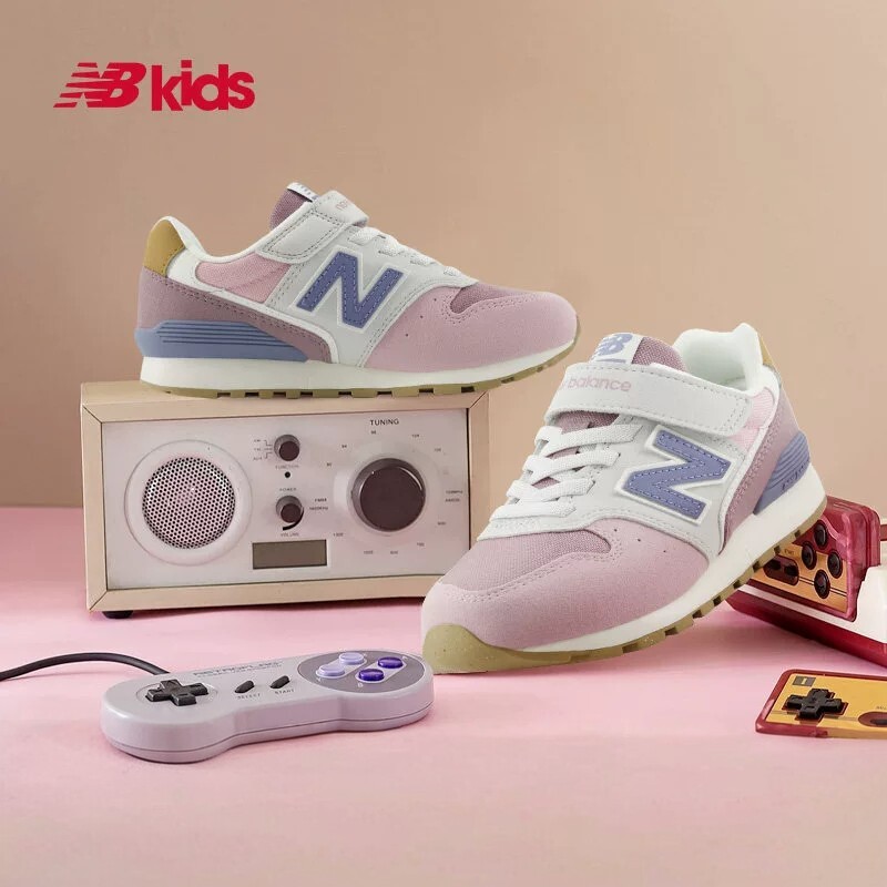 New Balance NB春秋童鞋4-14岁男女童运动鞋儿童软底跑步鞋996