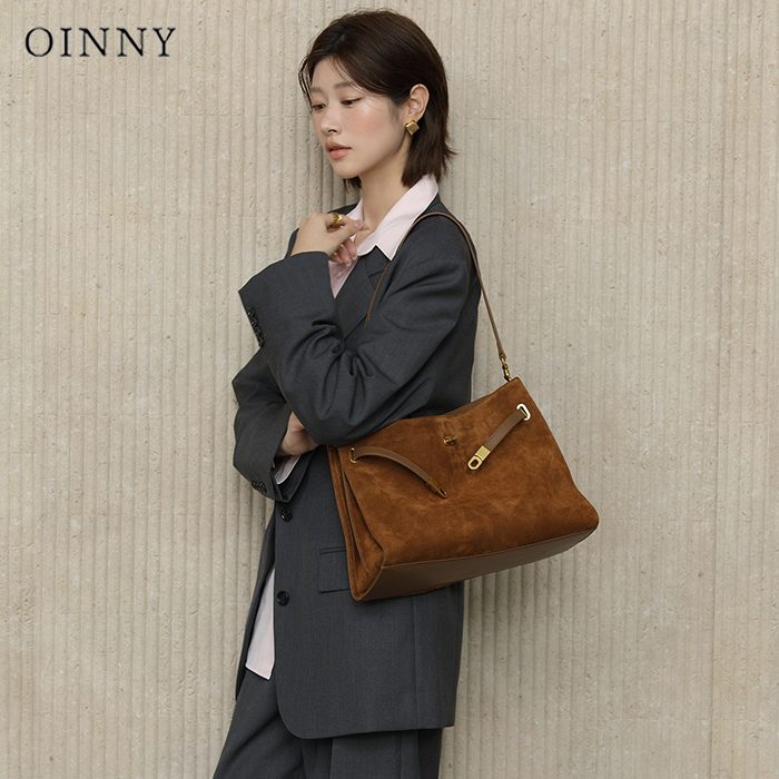 【双12狂欢】Oinny包包高级大容量包包真皮托特包通勤女包5841