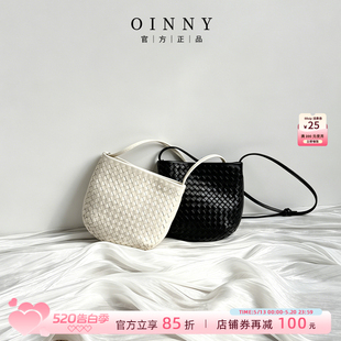 【春夏上新】Oinny气质小众新款高级手工羊皮编织包单肩女包5880
