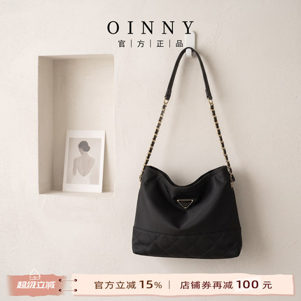 【夏上新】Oinny斜挎包新款女包链条包爆款小包包黑色包包6922