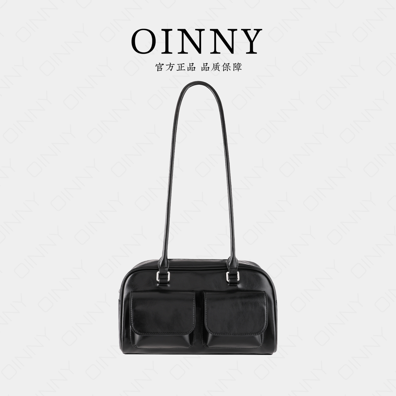 【秋季新款现货】Oinny新款小众保龄球包大容量单肩包女包56058