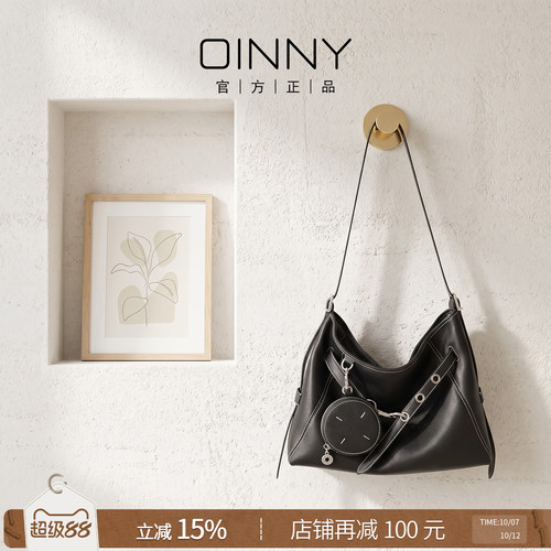 【夏季新款】Oinny2026高级质感时尚通勤百搭hobo托特包女包68898