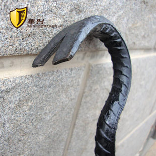 起钉撬棍 撬棍 螺纹钢羊角起钉器 撬杠 1500mm 撬棍工具 撬棍650