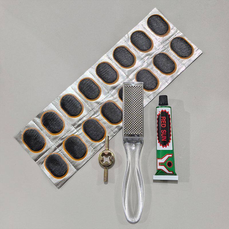 补胎工具套装内胎修补修补程式补胎片自行车摩托电动车补胎双面胶
