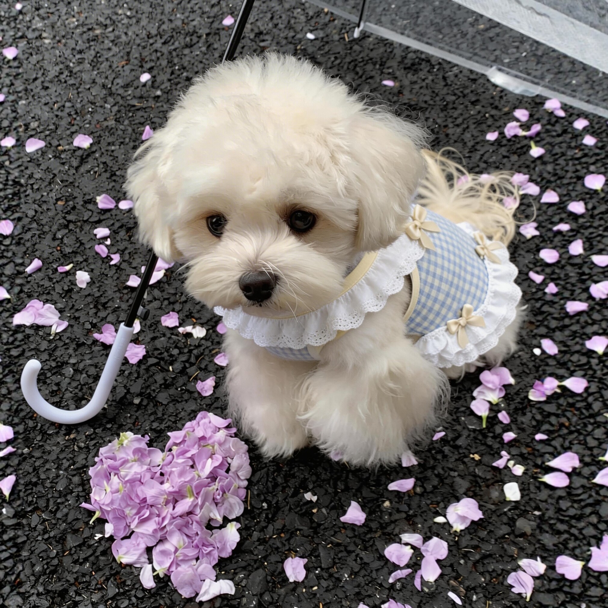 狗狗衣服小狗春装宠物薄款背心比熊小型犬猫咪衣服2026新款公主裙