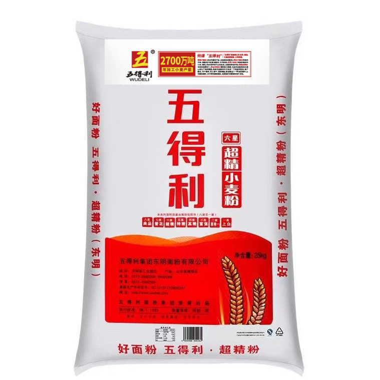 五得利东明超精小麦粉25公斤包子馒头拉面烩面家用商用50斤,粮油调味/速食/干货/烘焙,面粉/食用粉,淘宝优惠券,粉丝福利购,淘宝优惠卷