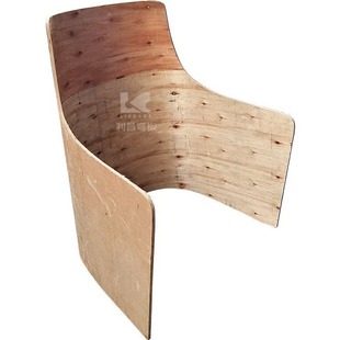 272成型圆桶方角圆形收腰弯曲胶合板弯板