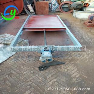 广西双气缸插板阀 全密封插板阀 水渠用闸板阀 气动启闭机闸阀