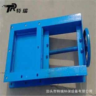 厂家不锈钢手动插板阀气动插板阀鱼塘井下排污阀水渠排污止水闸阀