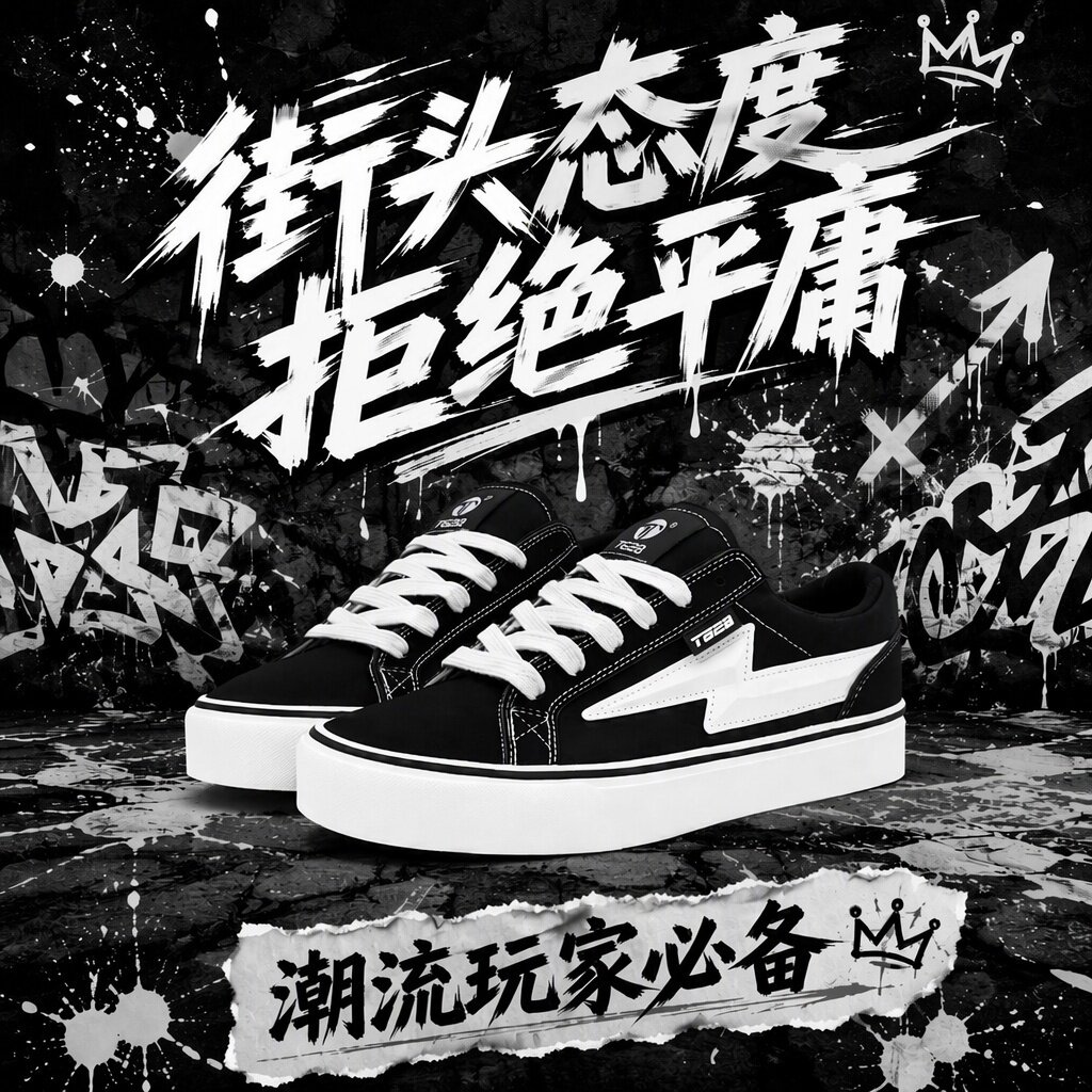 T628帆布鞋男鞋夏季新款男生小众复古厚底百搭休闲运动板鞋鞋子潮